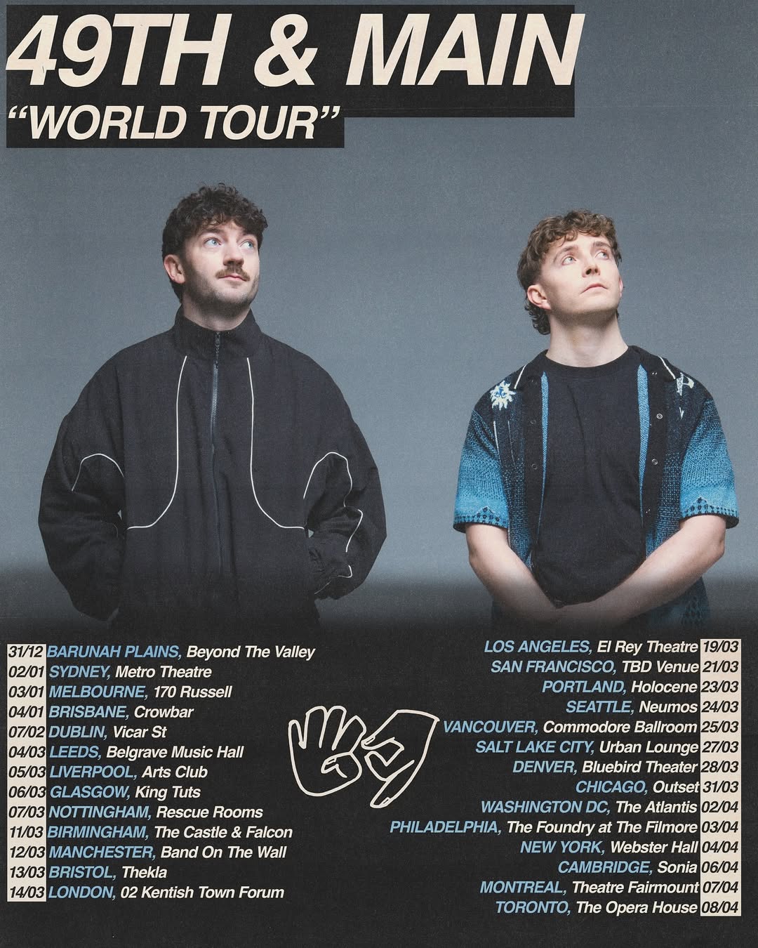 49th & Main Tour Poster 2026